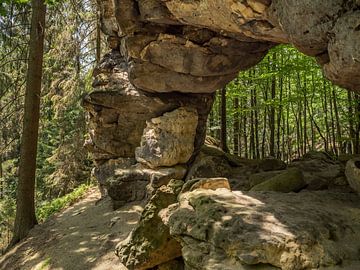 At Reitsteig, Saxon Switzerland - Rock Gate Kleiner Kuhstall by Pixelwerk