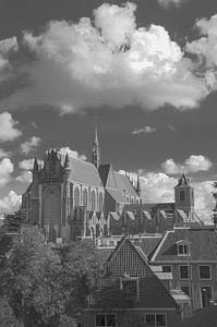 The Gothic church in Leiden Hooglandse Kerk by Erik van 't Hof