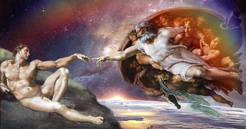 La création d'Adam sur Moonheart Artworks