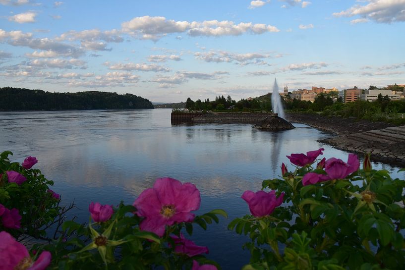 The Saguenay River in summer by Claude Laprise