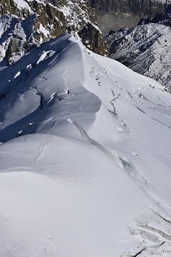 Schoonheid van de berg, Mont Blanc van Hozho Naasha