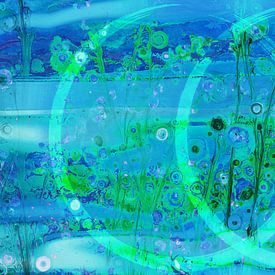 Vesica piscis, meeting between two worlds by True Nature Art