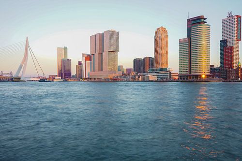 skyline Rotterdam, Nederland