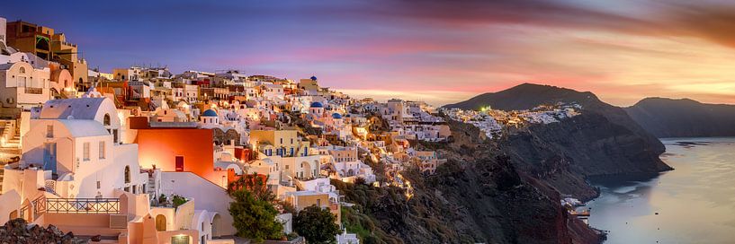 Santorin in Griechenland am Morgen zum Sonnenaufgang von Voss Fine Art Fotografie