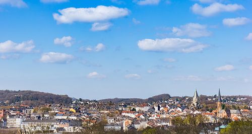Skyline of the historic centre of Wuppertal