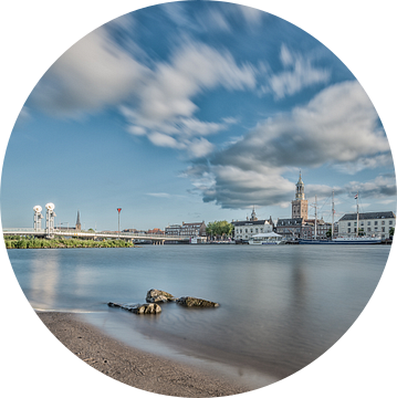 Skyline van Kampen aan de IJssel van Martin Bredewold