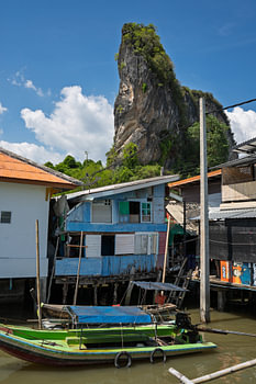 Koh Panyi under the karst