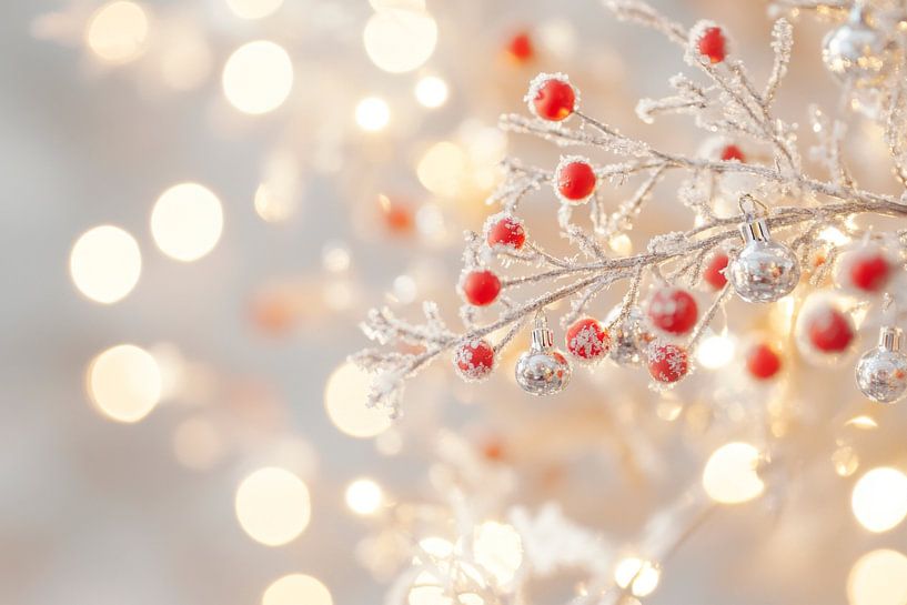 Weihnachten Glanz von Poster Art Shop