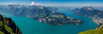 Panorama Vierwaldstättersee vom Fronalpstock
