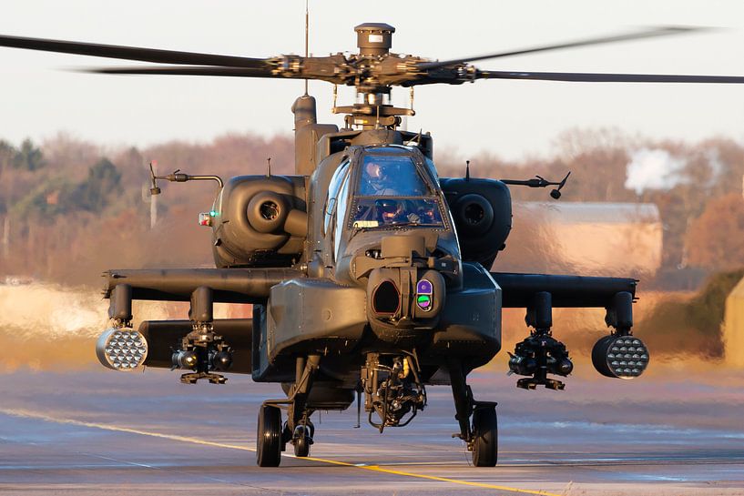 Face-to-Face met een Apache gevechtshelikopter! van Jimmy van Drunen