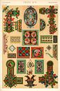 Owen Jones' berühmtes Werk Die Grammatik des Ornaments aus dem 19. Jahrhundert von 1000 Schilderijen Miniaturansicht