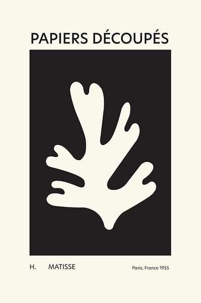 Matisse I - Black by Walljar