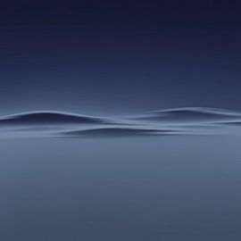 Deep Blue Abstract Vibration Gradient