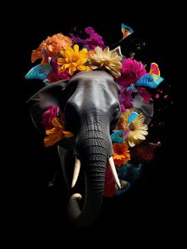 Natural Splendour | Elefant von Eva Lee