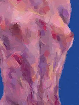 vrouwelijk naakt torso van Paul Nieuwendijk