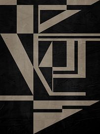 Minimalist Abstract Geometric Art by Online Arts