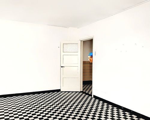 De witte kamer (met Vermeer&#039;s meisje met de parel)
