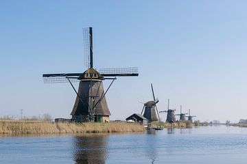 UNESCO Hollandse windmolens in Kinderdijk van Patrick Verhoef