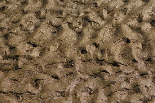 Zand Texturen: Patronen van de Zee