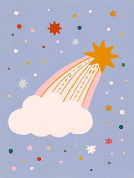Shooting Star Nursery – Whimsical Celestial Star