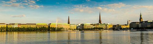 Panorama Buiten Alster Hamburg
