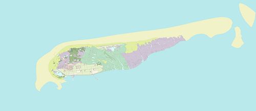 Karte von Schiermonnikoog