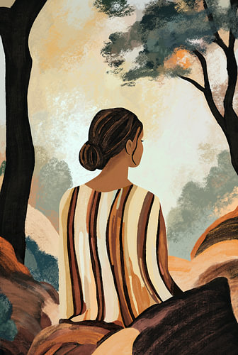 Woman in the window