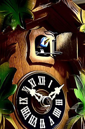 Cuckoo clock ART 5.0 Comic