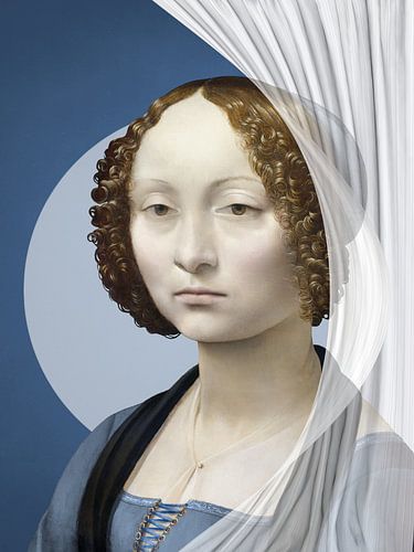 Ginevra de' Benci - Moderned Art