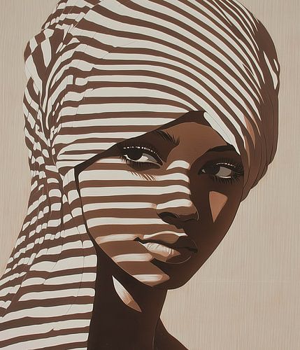 Beauté mystique à travers les rayons du soleil