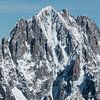 Grandes Jorasses sous le soleil, en classic chrome sur Luci Boreali