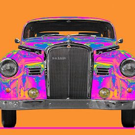Maybach SW 42 body Spohn Pop Art Car by aRi F. Huber