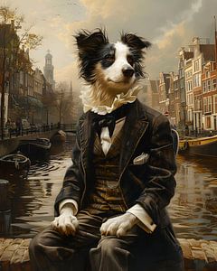 Border Collie in Amsterdam