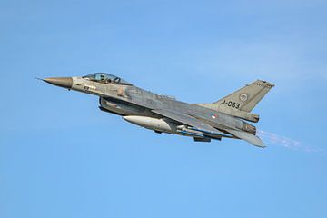 Koninklijke Luchtmacht F-16 MiG killer (J-063). van Jaap van den Berg