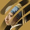 MOMY - Girl with pearl earring - Vermeer's Girl - Painting by YOPIE