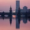 Sunrise blind the Oberbaumbridge von Patrick Noack