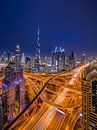 Futuristic Dubai van Ellen van den Doel thumbnail