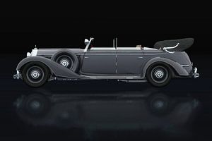 Mercedes 770-K Seitenansicht