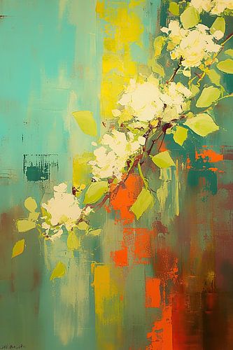 Modern abstract Flower