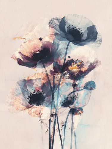 Etherische klaprozen