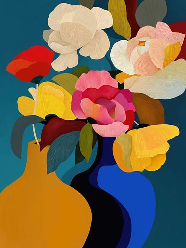 Fleur de velours sur Cats & Dotz