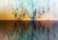 Surrealist landscape