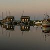 Ambiance du soir dans le port de Gager sur l'île de Rügen sur Holger W. Spieker