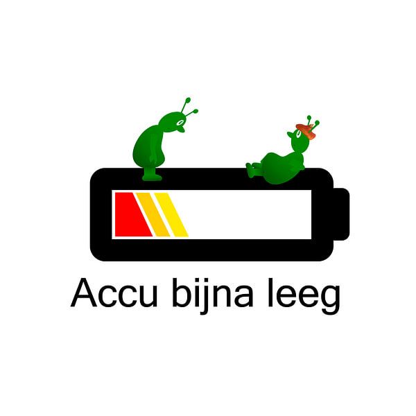 Cartoon - Grüntyers Batterie faible. par Grüntyers .