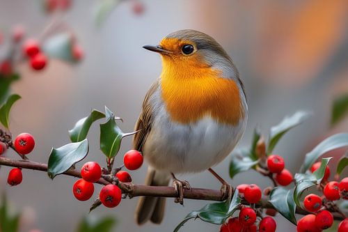 Rotkehlchen (Erithacus rubecula) von Christian Müringer
