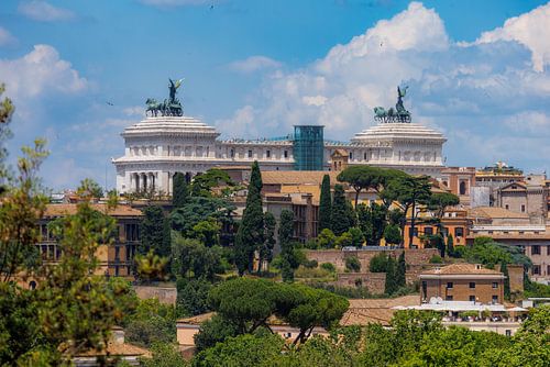 Uitzicht over de stad Rome