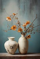 Dry bouquet vases