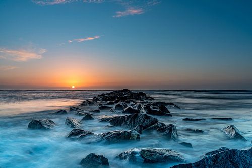 Texel paal 30 Long exposure pier vuurtoren 2e