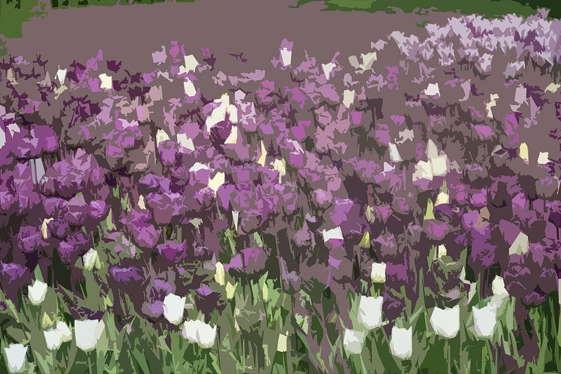 Flowers by Artforyou  werk van Henk Adriani