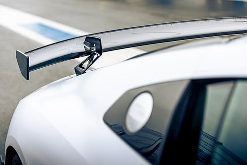 Audi R8 GT op het circuit Assen